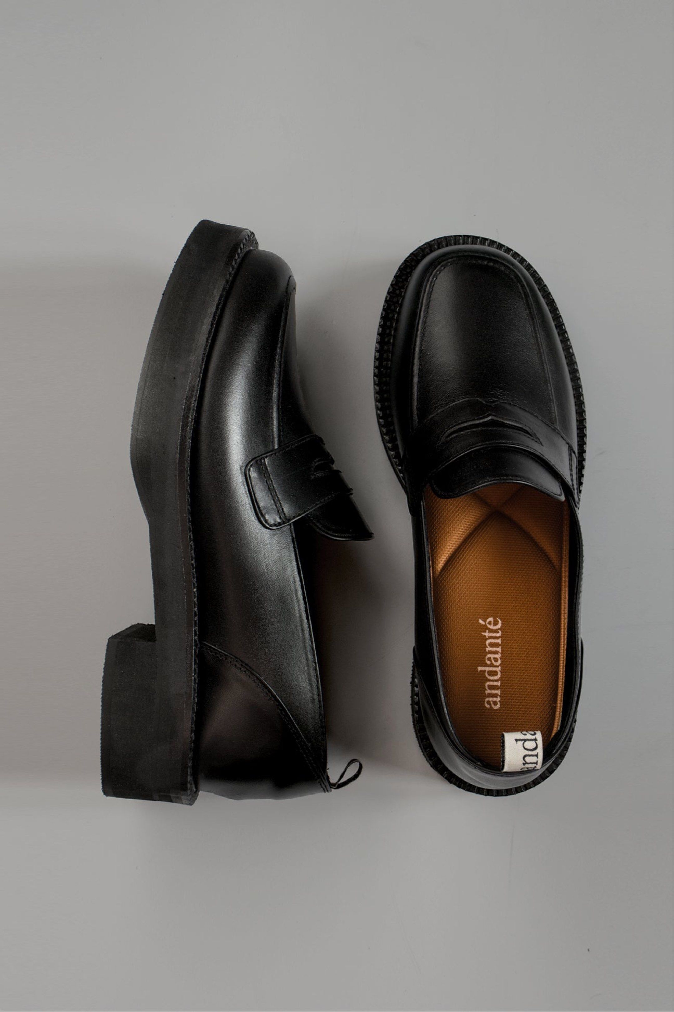 Andante Black Loafers 👞 (Category: Loafers) located in Manila. Submitted by thatb (Listing ID 1418468384, Image 1). Description: — used twice only — can ask for actual photos — i don’t have the box anymore RFS: not my style.