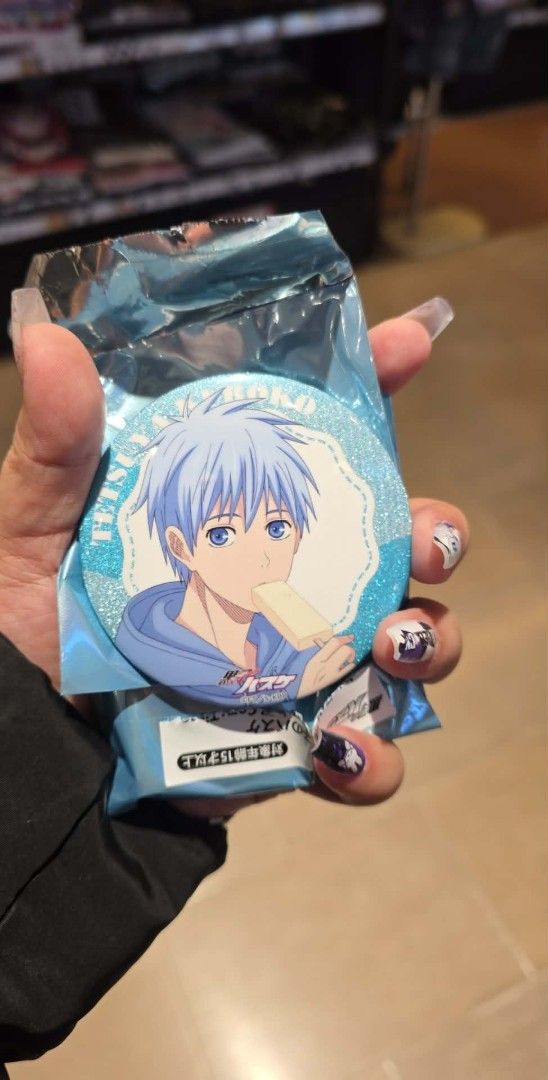 Anime Button Pins (Category: J-Wave Merchandise) located in Cavite. Submitted by reila21 (Listing ID 1418444559, Image 2). Description: Looking for taker. Kuroko no Basuke, Himuro Tatsuya 75mm can badge Kuroko no Basuke, Kuroko Tetsuya 75mm can badge Price: 380 each.