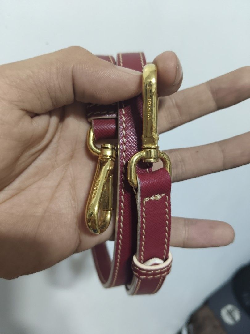 Authentic Prada sling (Category: Luxury Bags & Wallets) located in San Jose del Monte. Submitted by thrift2luxx (Listing ID 1418570362, Image 2). Description: good as new. authentic/orig for Prada sling bag..