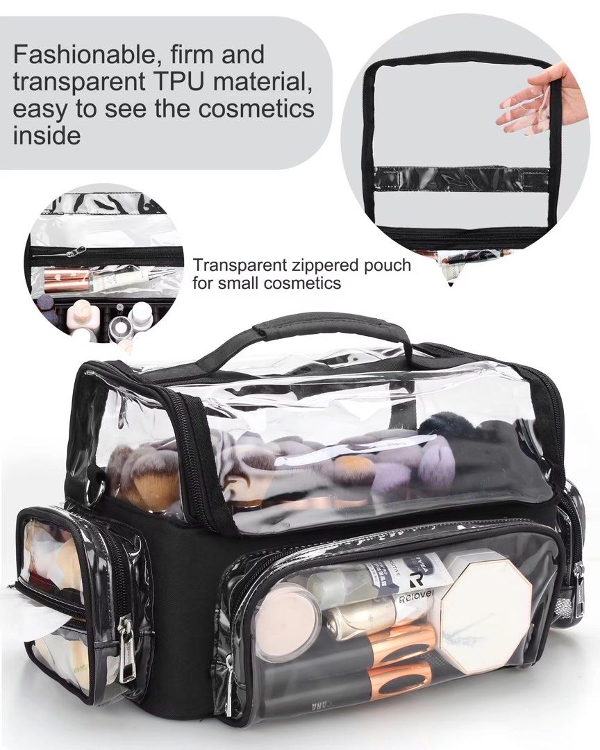 AUTHENTIC RELAVEL XL Brush Bag (Category: Makeup) located in Quezon City. Submitted by makeupmatcha (Listing ID 1418501218, Image 3). Description: AUTHENTIC RELAVEL Makeup Bag with 3 pouches from US🇺🇸 Sealed/Brand New 📍Novaliches / Fairview Open for SDD or J&T Shipping.