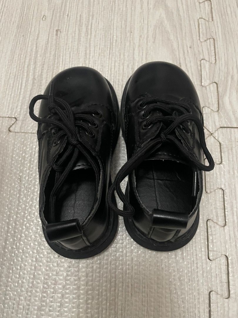 Black Lace-up Shoes - Size 24 (Category: Babies & Kids Fashion) located in Casiguran. Submitted by roseromano (Listing ID 1418432263, Image 3). Description: - Black lace-up shoes - Size: 24 - Features a thick sole - Classic design - Suitable for everyday wear - Ideal for school or casual wear.