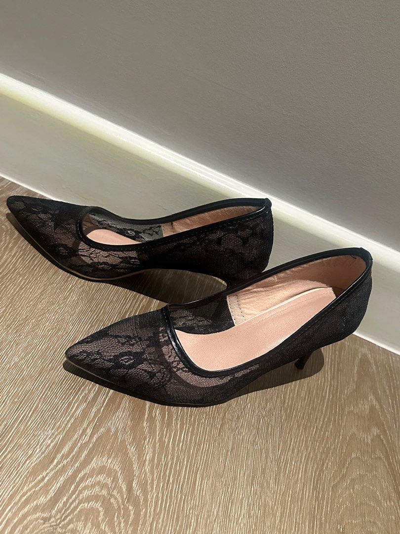 Black Sheer Heels for Office or Cocktail Events (Category: Heels) located in Paranaque City. Submitted by maf90 (Listing ID 1418529021, Image 3). Description: Black heels - office / corporate wear or cocktail events Bought this for 1200.