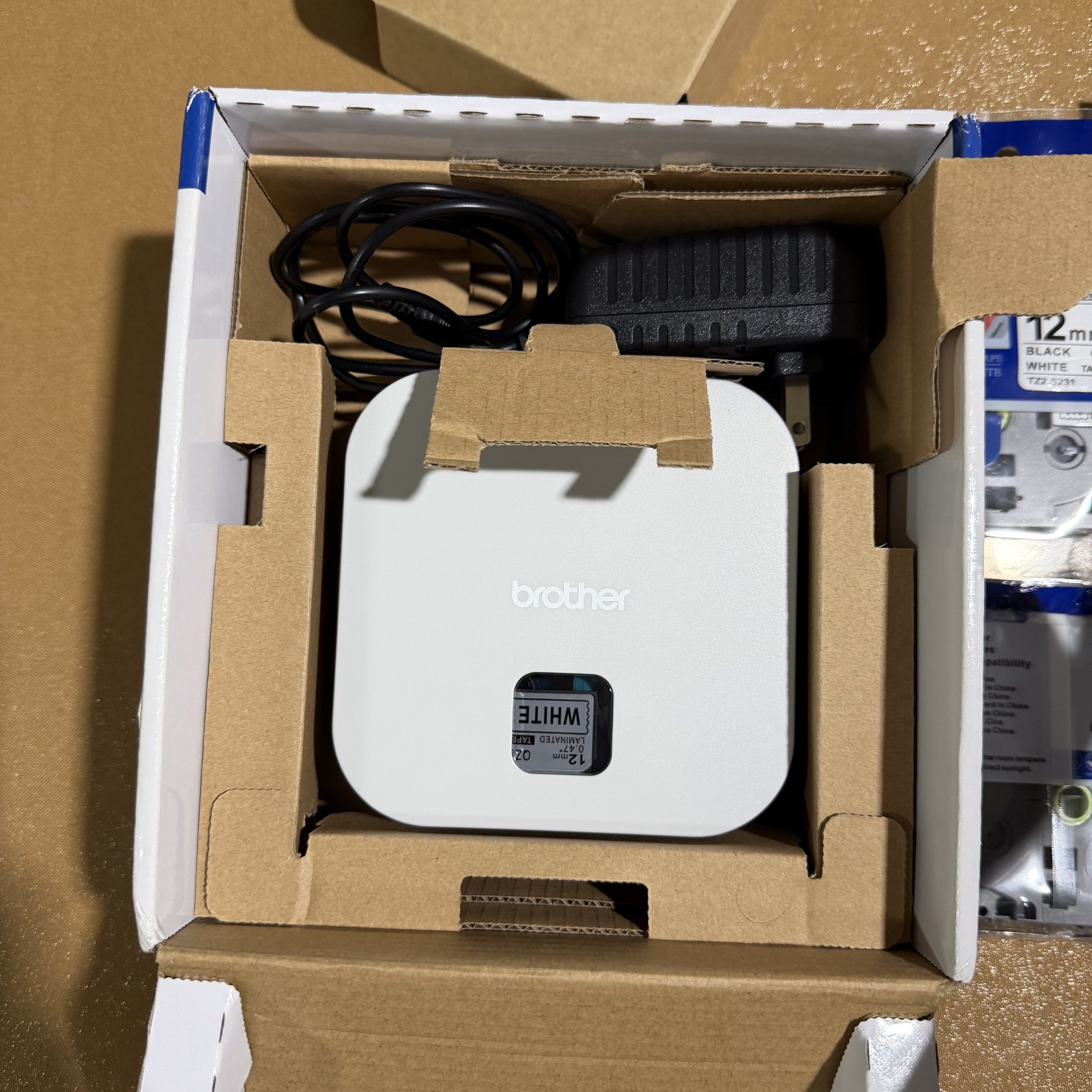 Brother P-Touch Cube PT-P300BT Label Printer with 5 Cartridges ALL NEW ...