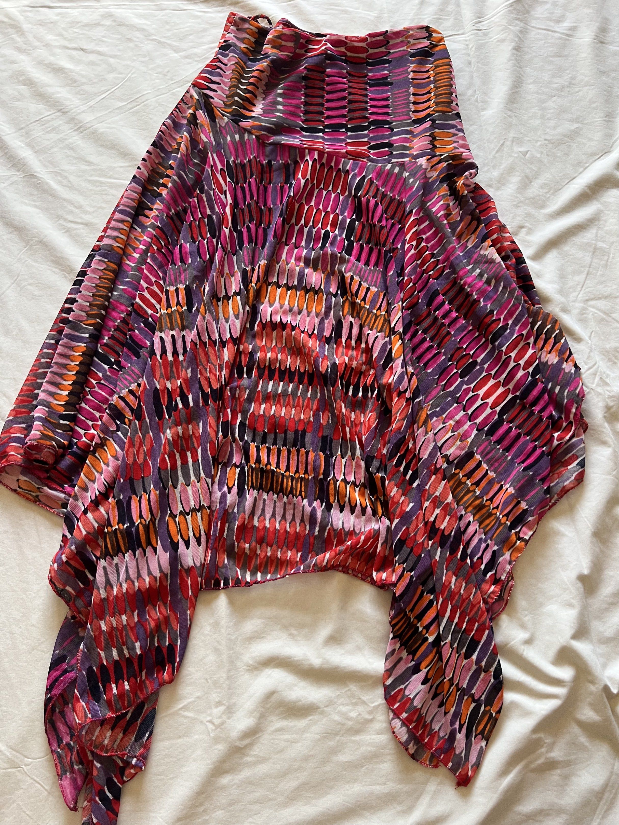 Custom Mesh Asymmetrical Skirt (Category: Skirts) located in Las Pinas. Submitted by themadcaplaughs (Listing ID 1418479905, Image 2). Description: 🌺 Custom Mesh Asymmetrical Skirt 🌺 Size: XS 🌺 Brand new .