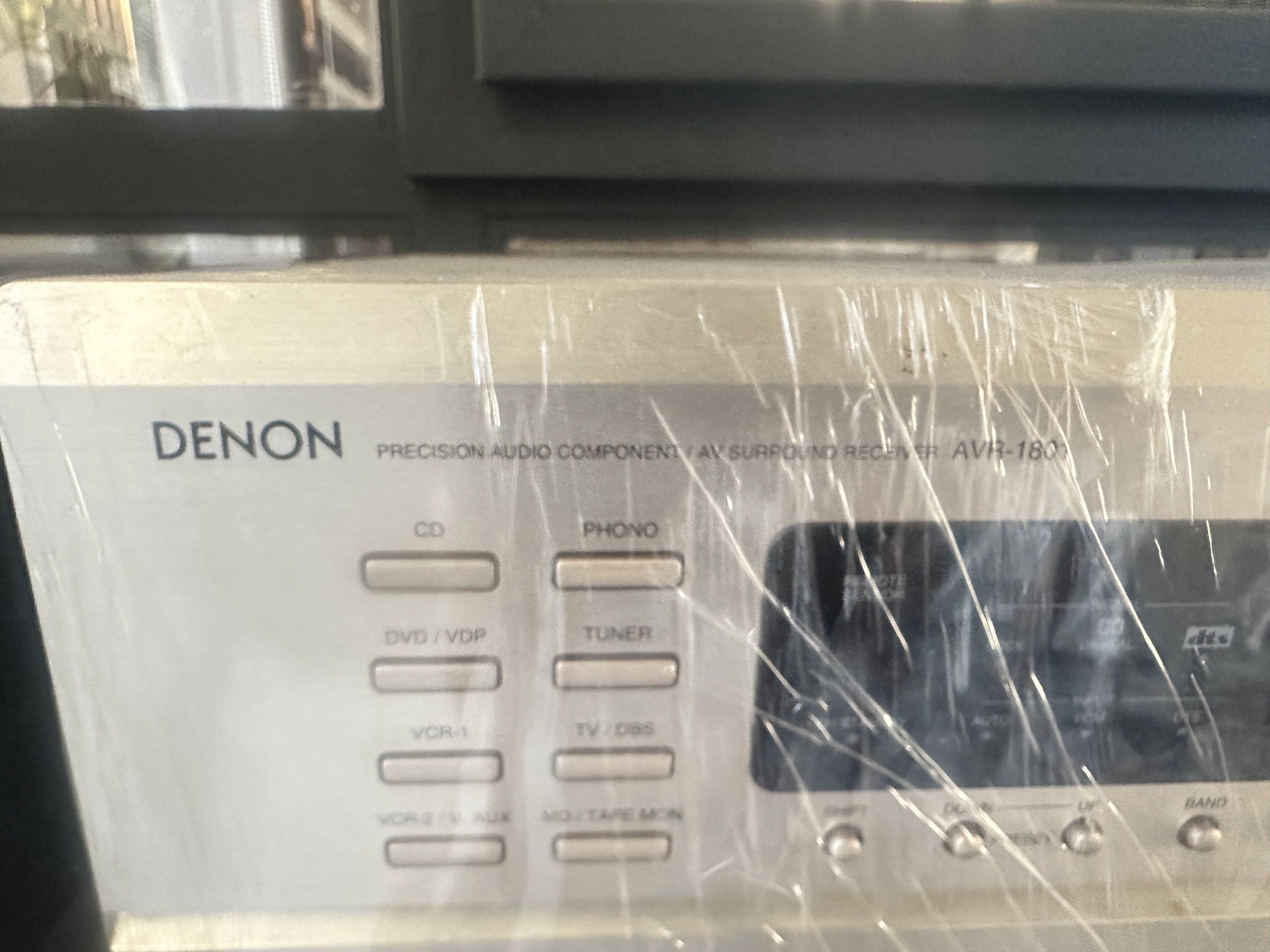 Denon Precision Audio Component AVR-1801 Receiver (Category: Soundbars, Speakers & Amplifiers) located in Manila. Submitted by olxph_961719013 (Listing ID 1418493448, Image 1). Description: .