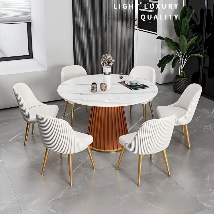 Dining Table | Dining Chairs | Marble Table (Category: Chairs) located in Paranaque City. Submitted by polackgarn20378 (Listing ID 1418496408, Image 1). Description: Dining Table | Dining Chairs | Marble Table Model: Hermès Orange Round Table L-HID1002-JM Orange Dining Chairs [2 pieces] HK$2,423 → ₱17,688 Color Options: Hermès Orange / Swan White Size & Price Table Only Diameter 80CM ➖ HK$2,625 → ₱19,163 Diameter 90CM ➖ HK$2,826 → ₱20,630 Diamete
