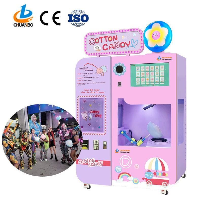 Full Automatic Cotton Candy Vending Machine Floss Flower Candy Machine (Category: Coffee Machines & Makers) located in San Pablo. Submitted by anneviiee0007 (Listing ID 1418424152, Image 2). Description: PRE ORDER!!!‼️‼️📣📣📣 Full Automatic Cotton Candy Vending Machine Floss Flower Candy Machine Features: ✅ Raw Material: Sugar, Water ✅ Voltage: 220 V ✅ Automatic Grade: Automatic ✅ voltage: 220V 50HZ/customized ✅ Easy Operation High Efficiency ✅ 