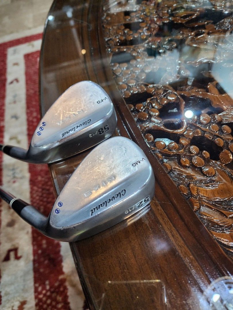Golf Cleveland wedge. (Category: Golf) located in Paranaque City. Submitted by manilagolfmarket (Listing ID 1418451565, Image 2). Description: For Sale Cleveland RTX - 3. 52° & 58° Wedge. Ns Pro s flex steel shaft. Take both for only 6.3k pick up Bf Paranaque free shipping within MM..