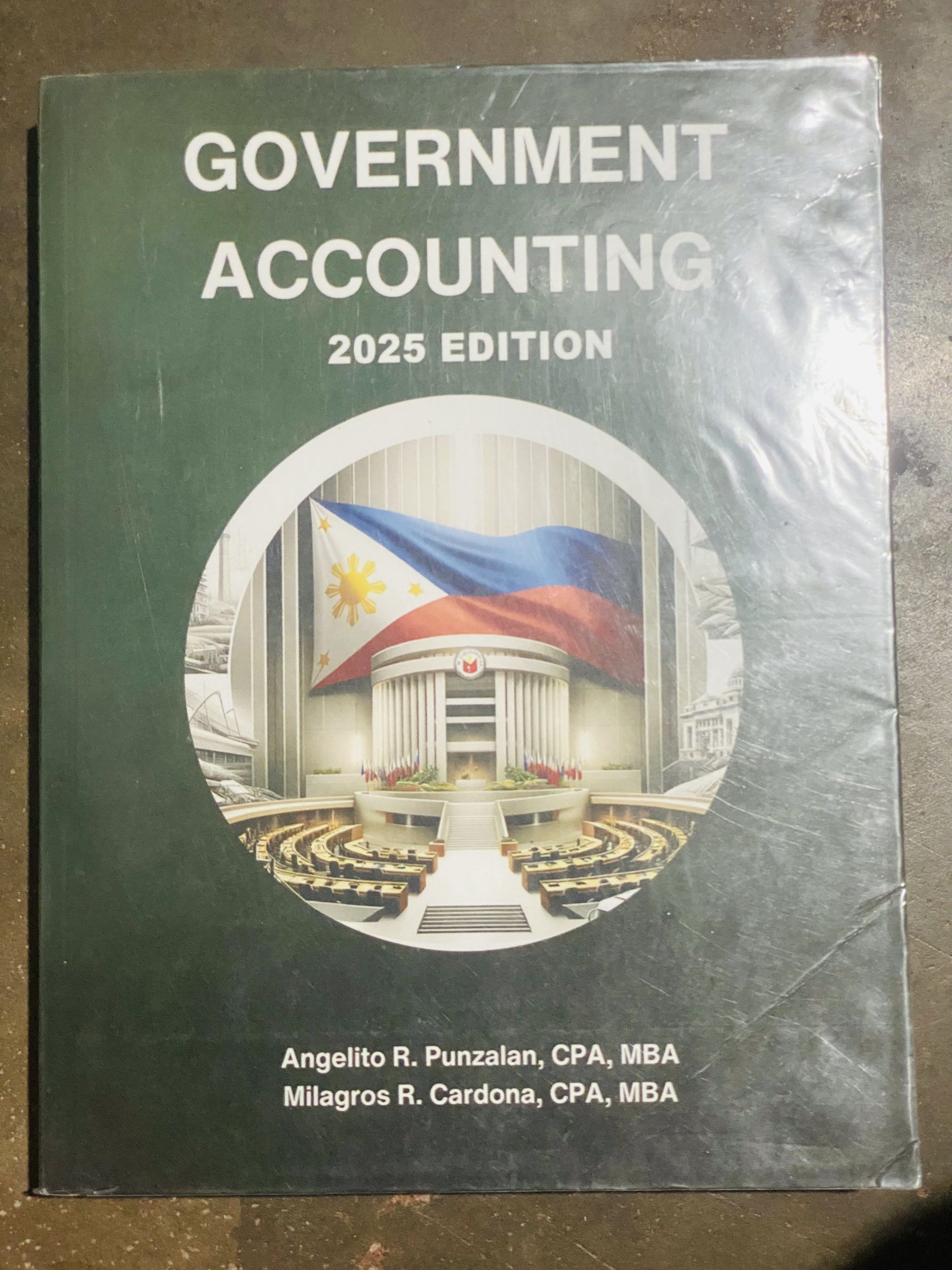 Government Accounting 2025 Edition (Category: Textbooks) located in Bombon. Submitted by kzeekean07 (Listing ID 1418545117, Image 1). Description: - Government Accounting 2025 Edition textbook - Authored by Angelito R. Punzalan and Milagros R. Cardona .