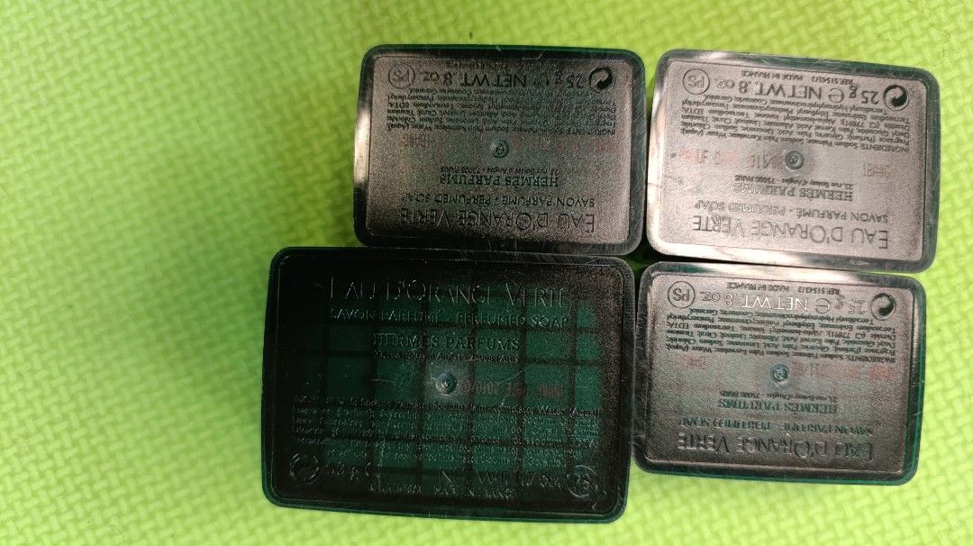 Hermes Paris Soap Set (Category: Bath) located in Manila. Submitted by erianbacsa54350 (Listing ID 1418500854, Image 3). Description: - Authentic Hermes Paris soap set as is wysiwyg 1k take all location Tondo Manila mop: Gcash or cash mod: lalamove, flash and lbc .