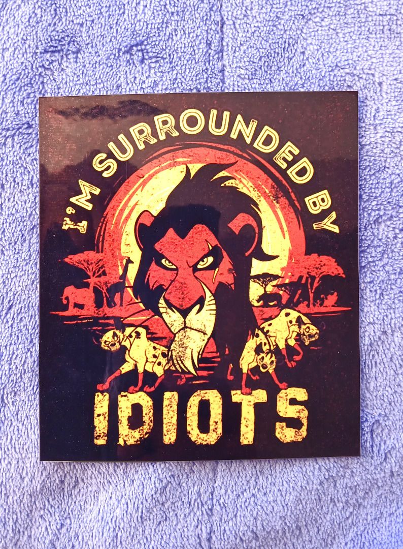 Idiot Meme Stickers (Category: Art & Prints) located in Iloilo. Submitted by jrmagallanes78 (Listing ID 1418407091, Image 1). Description: PhP 20-30 per sticker (Mustafa black is 30PhP, all the rest are 20PhP)). Stickers are printed on glossy vinyl sticker media. Sticker media is waterproof to a reasonable extent. Sticker may still peel off of the media used to stick item on is not waterproof. Stickers are hand-cut so please take note of the edge
