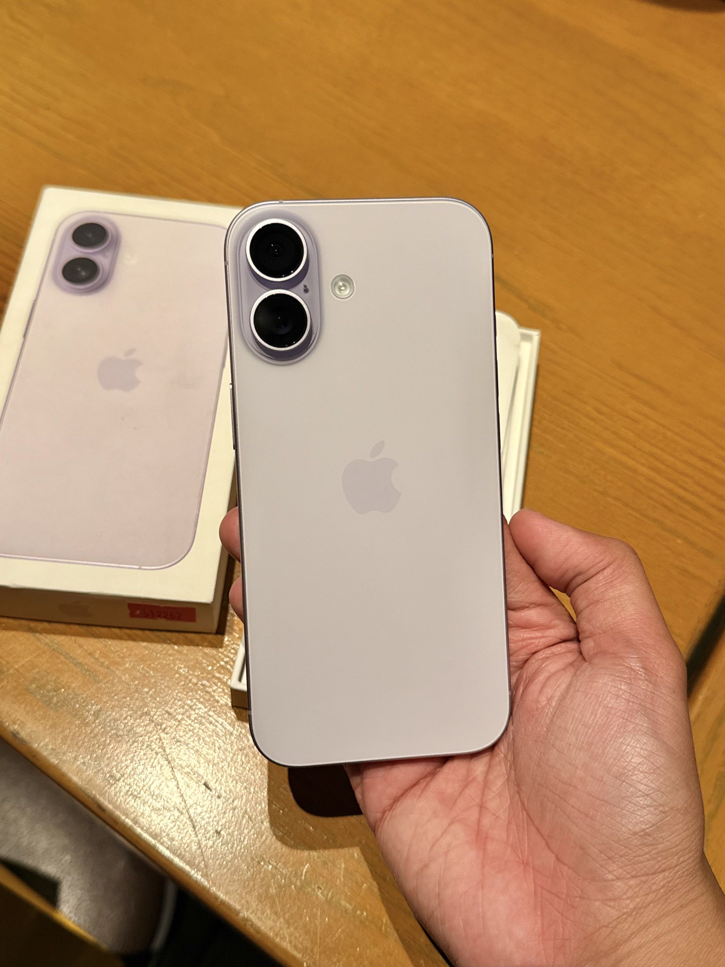 iPhone 17 - 256GB Lavender with Receipt (Category: iPhone 17 Series) located in Cavite. Submitted by zolarbs (Listing ID 1418409044, Image 2). Description: Selling my iPhone 17 - (256GB) Lavender Purchase Date: January 3, 2026 With Receipt, Box. 100% Battery Health Cycle Count: 23 RFS: Will change color, i really like the sage. Open for swap sa Air.