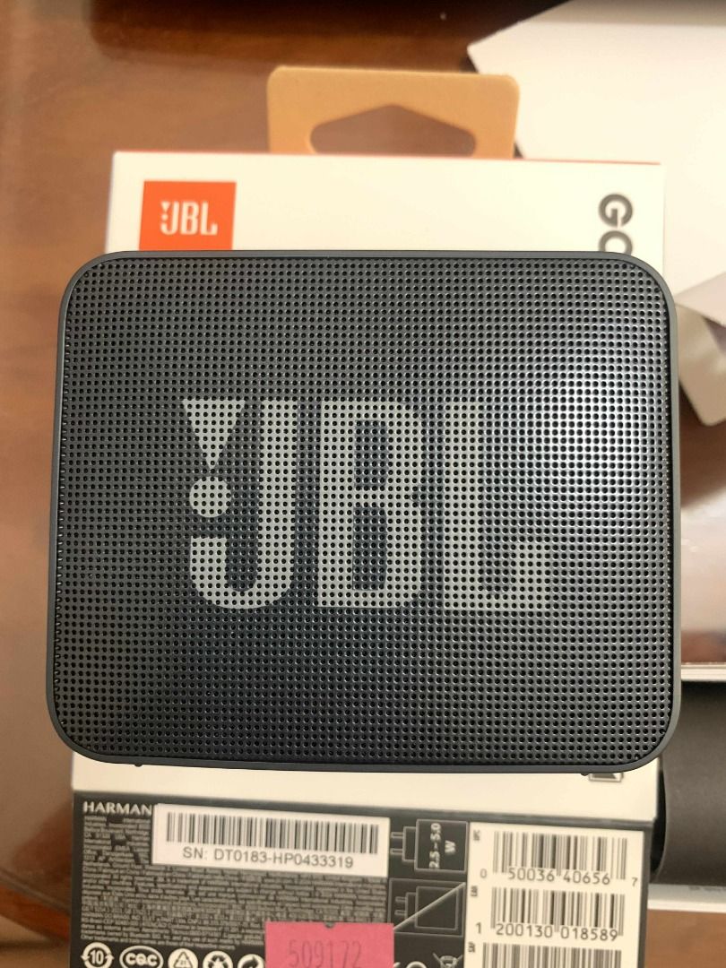 JBL Go Essential 2 Bluetooth Speaker (Category: Soundbars, Speakers & Amplifiers) located in Makati City. Submitted by amplechin (Listing ID 1418423679, Image 1). Description: Selling Brand New JBL GO ESSENTIAL 2 Portable Speakers - Php 1,500 (mall price Php 2,250) - LAST PRICE na po What's in the box - JBL Speaker - Manuals and Warranty Card Cash on Delivery/Pick-up via LBC (+ shipping fee) Please leave a message if interested..