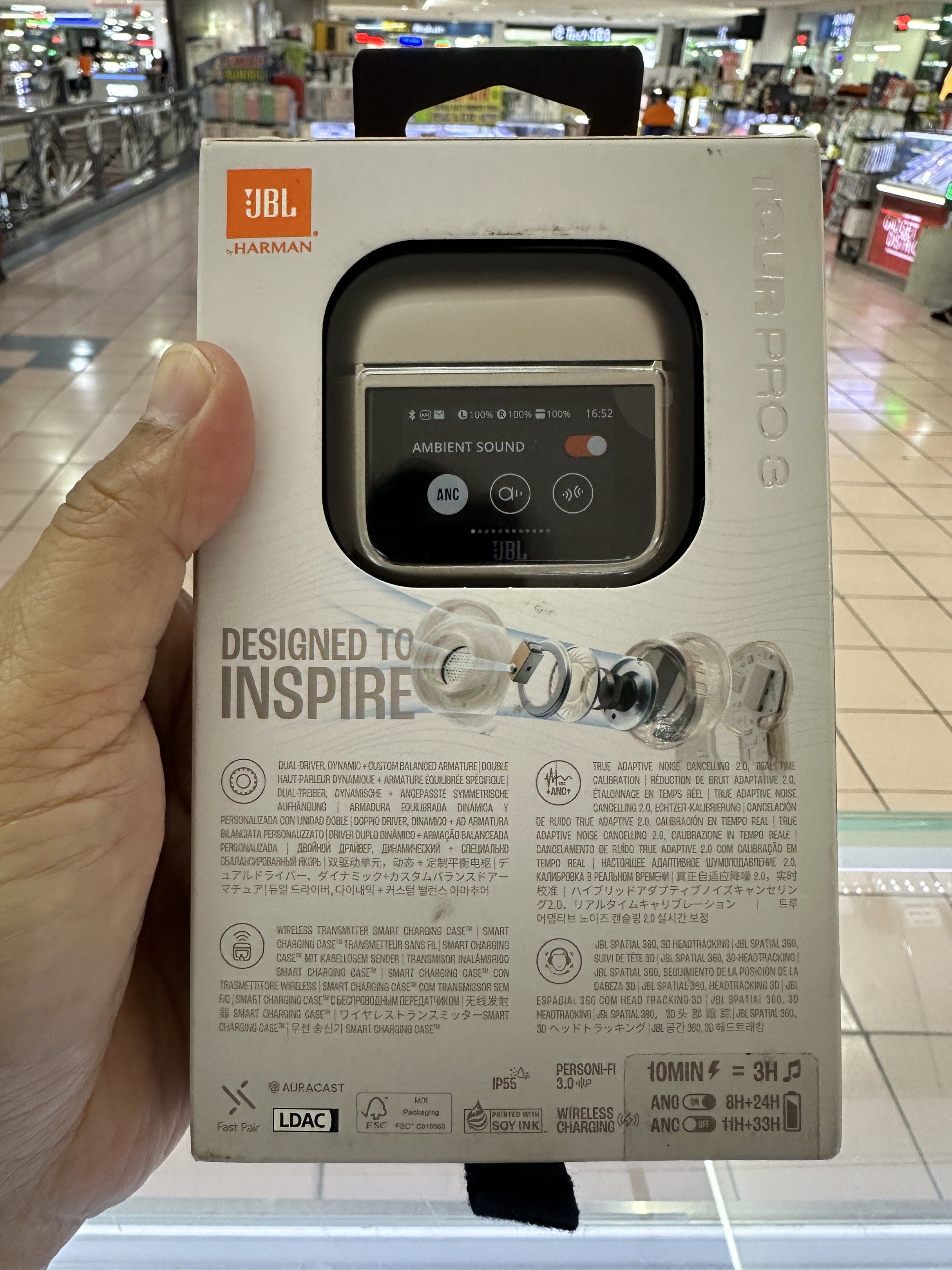 JBL Tour Pro 3 Wireless Earbuds (Category: Earphones) located in Quezon City. Submitted by abeth30 (Listing ID 1418431251, Image 2). Description: Brand New Sealed JBL TOUR PRO 3 meetup ever gotesco mall qc.