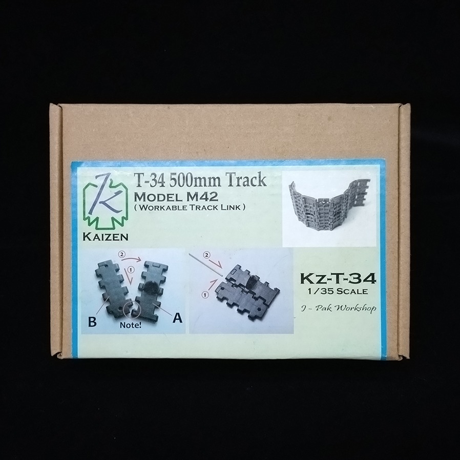 Kaizen 1/35 T-34 500mm Track Model M42 (workable) #KZ-T-34, 興趣及遊戲, 玩具 ...