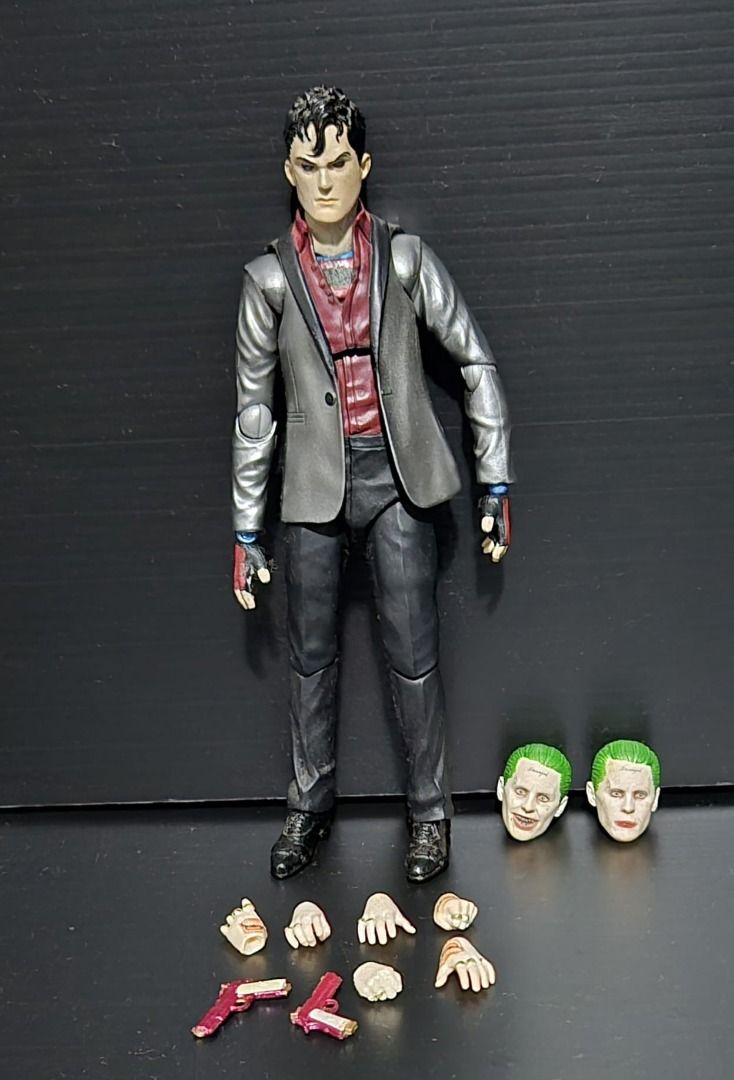 Kitbash Superboy (Category: Toy Figures) located in Singapore. Submitted by abskty (Listing ID 1418527118, Image 1). Description: - Figurine is kitbashed from SHF Joker - Original SHF Joker heads, hands and guns are included - Not for fussy buyer definitely - No box and items are kept inside ziploc - What you see is what you get - Price is slightly negotiable but low ballers will be kindly ignored - Request for more photos will be kindly denied -