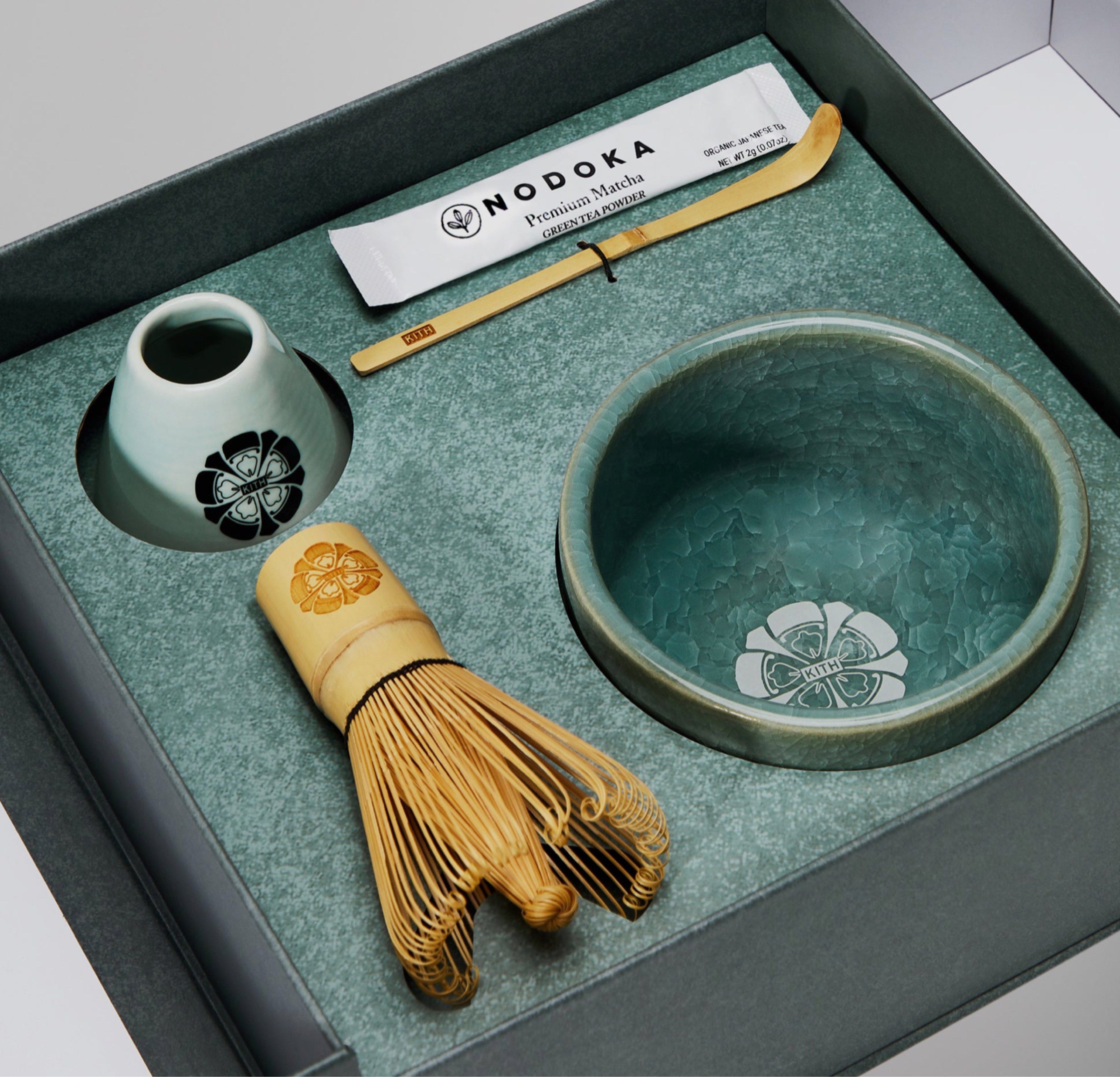 KITH Ceremonial Matcha Tea Set (Category: Coffee & Tea Tableware) located in Makati City. Submitted by dirtyube (Listing ID 1418518145, Image 1). Description: KITH Ceremonial Matcha Tea Set SS22 Brand new in box 29995 Pickup in BGC anytime or shipping via LBC nationwide .
