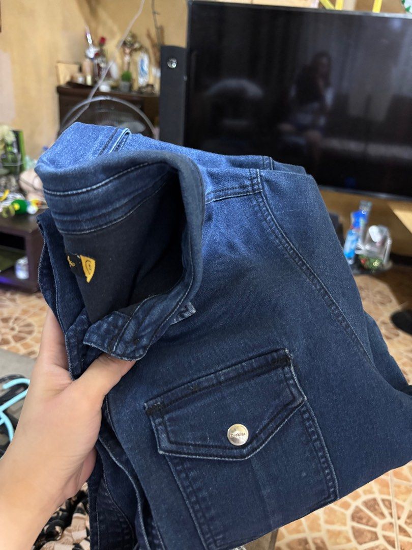 Dickies Maong Dress (Blue) (Category: Dresses) located in Mandaluyong City. Submitted by elegancce (Listing ID 1418489864, Image 3). Description: Seldom used Can fit small to medium Small on tag .