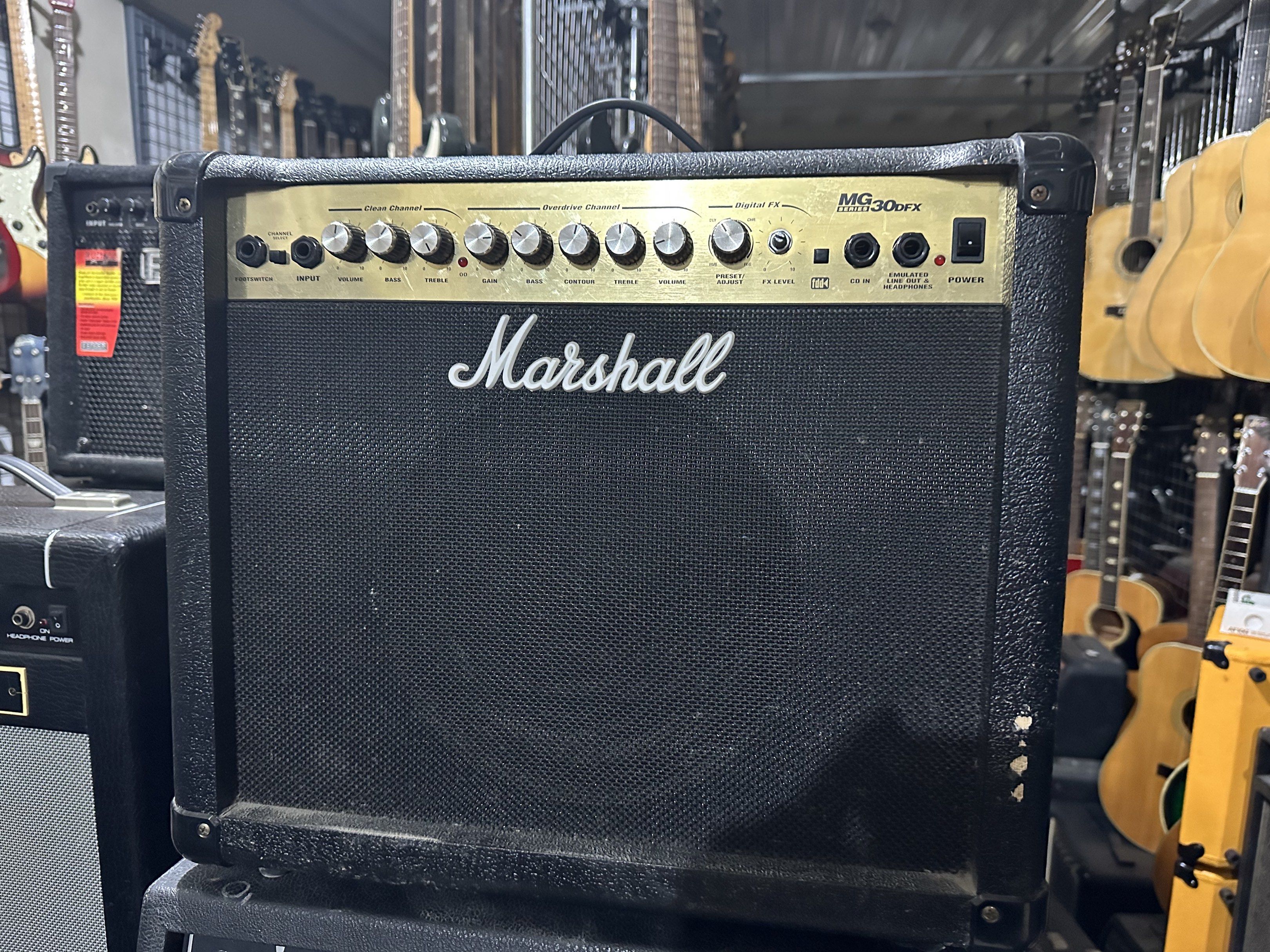 MARSHALL MG30DFX GUITAR AMP (Category: Soundbars, Speakers & Amplifiers) located in Binan City. Submitted by asherkv13 (Listing ID 1418552693, Image 1). Description: .