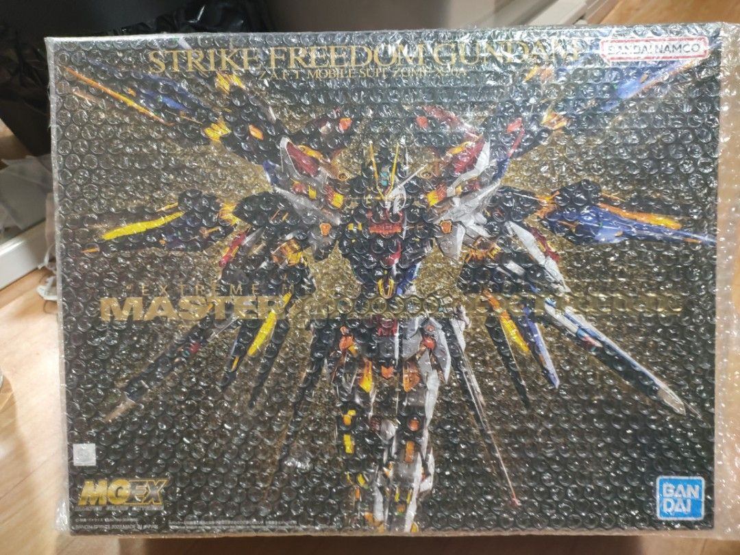 MGEX STRIKE FREEDOM (Category: Action & Battle Toys) located in Binan City. Submitted by ajsdcruz (Listing ID 1418521901, Image 1). Description: MGEX STRIKE FREEDOM negotiable (no to lowballers) Unbuilt and sealed runners.