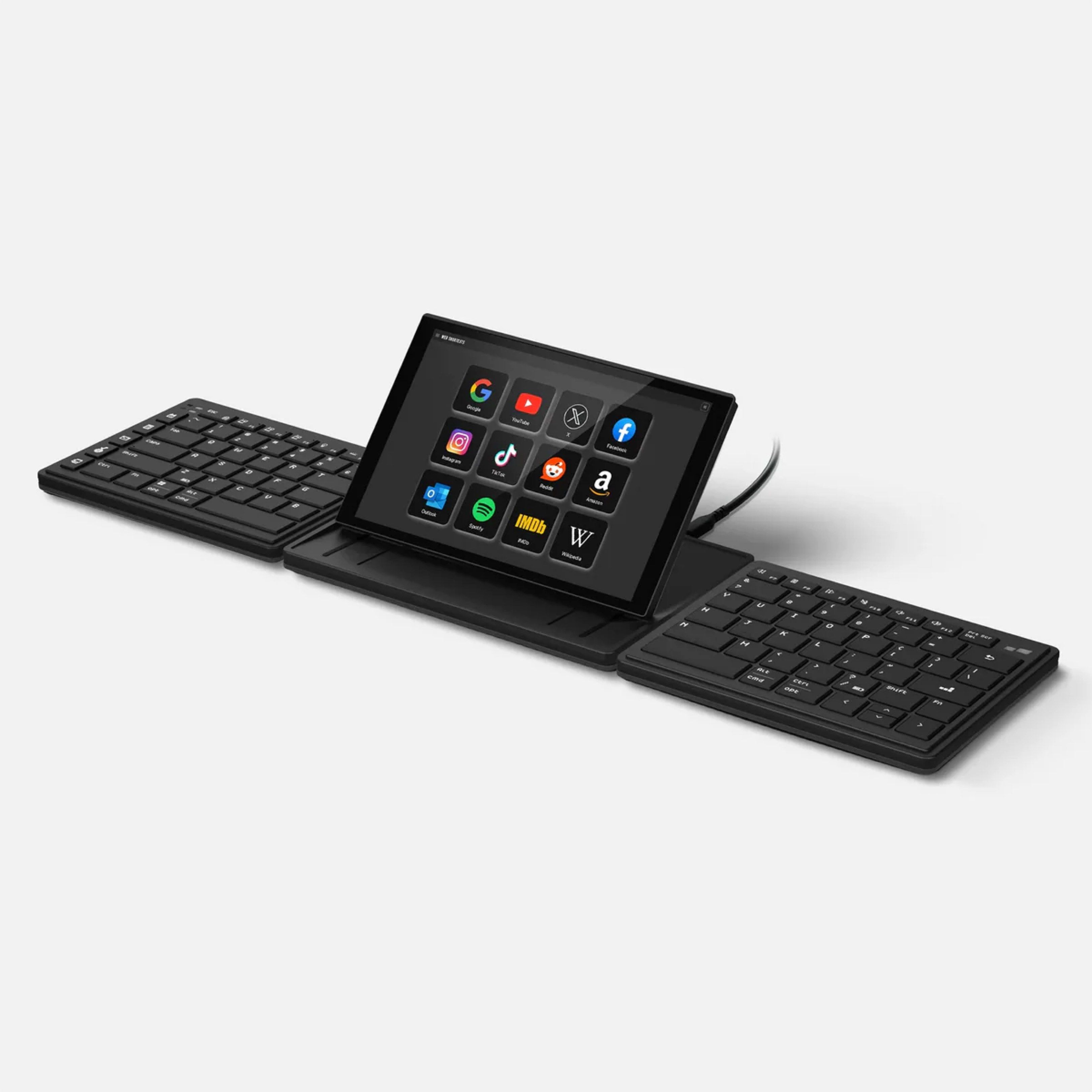 Mobile Pixels Tetra Keyboard with Touchscreen, Computers & Tech, Parts ...