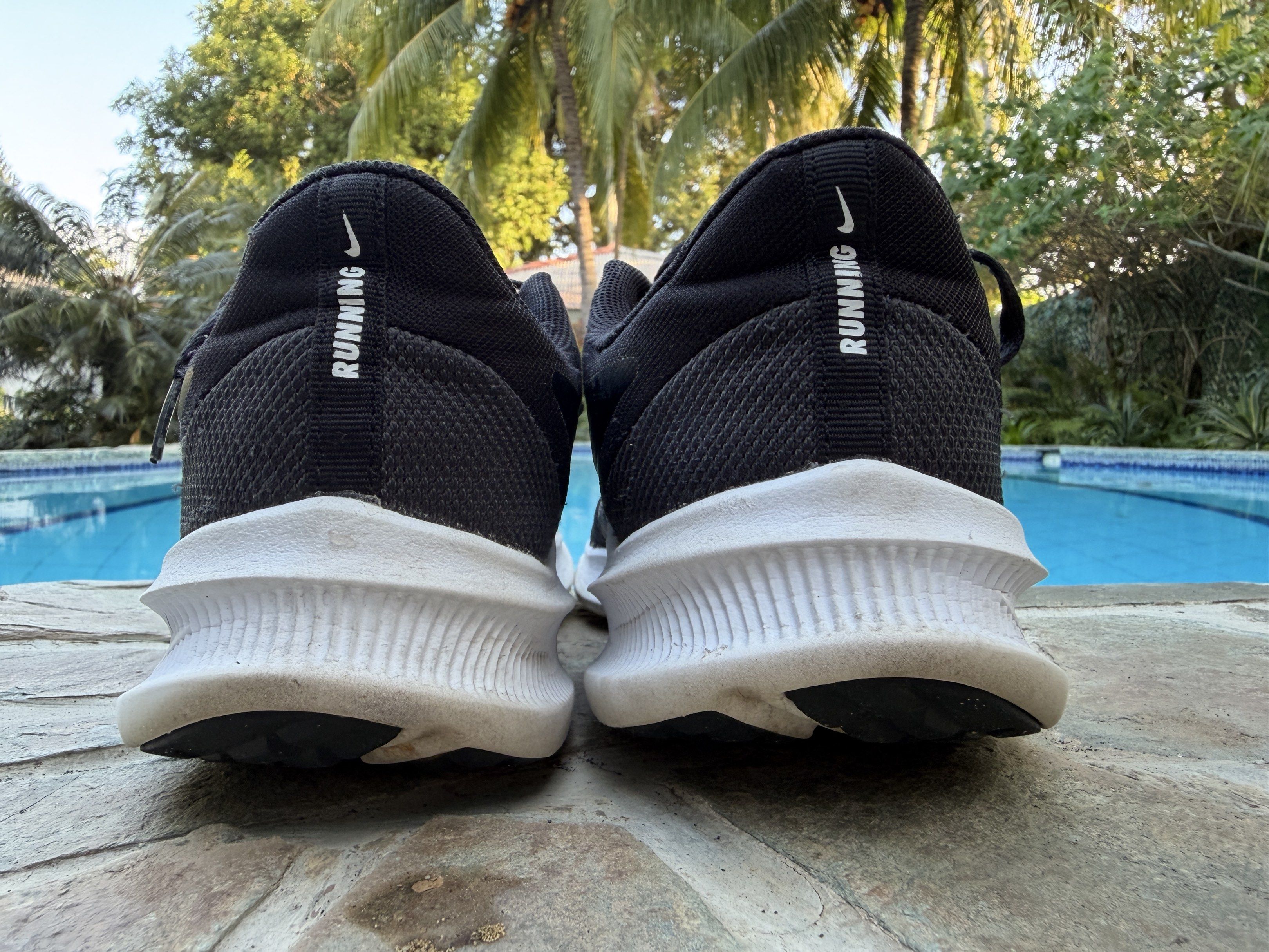 Nike Downshifter 10 Black Running Shoes (Category: Sneakers) located in Dumaguete. Submitted by andreysavin (Listing ID 1418492078, Image 2). Description: US 10.5 EU 44.5 (good for 43.5-44) 28.5 cm Very light used - almost new Without box .