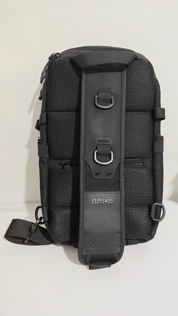 Ozuko Black Backpack w/ FREE sling bag (Category: Backpacks) located in Antipolo. Submitted by behowling (Listing ID 1418415599, Image 3). Description: Bnew RFS: Need different size.
