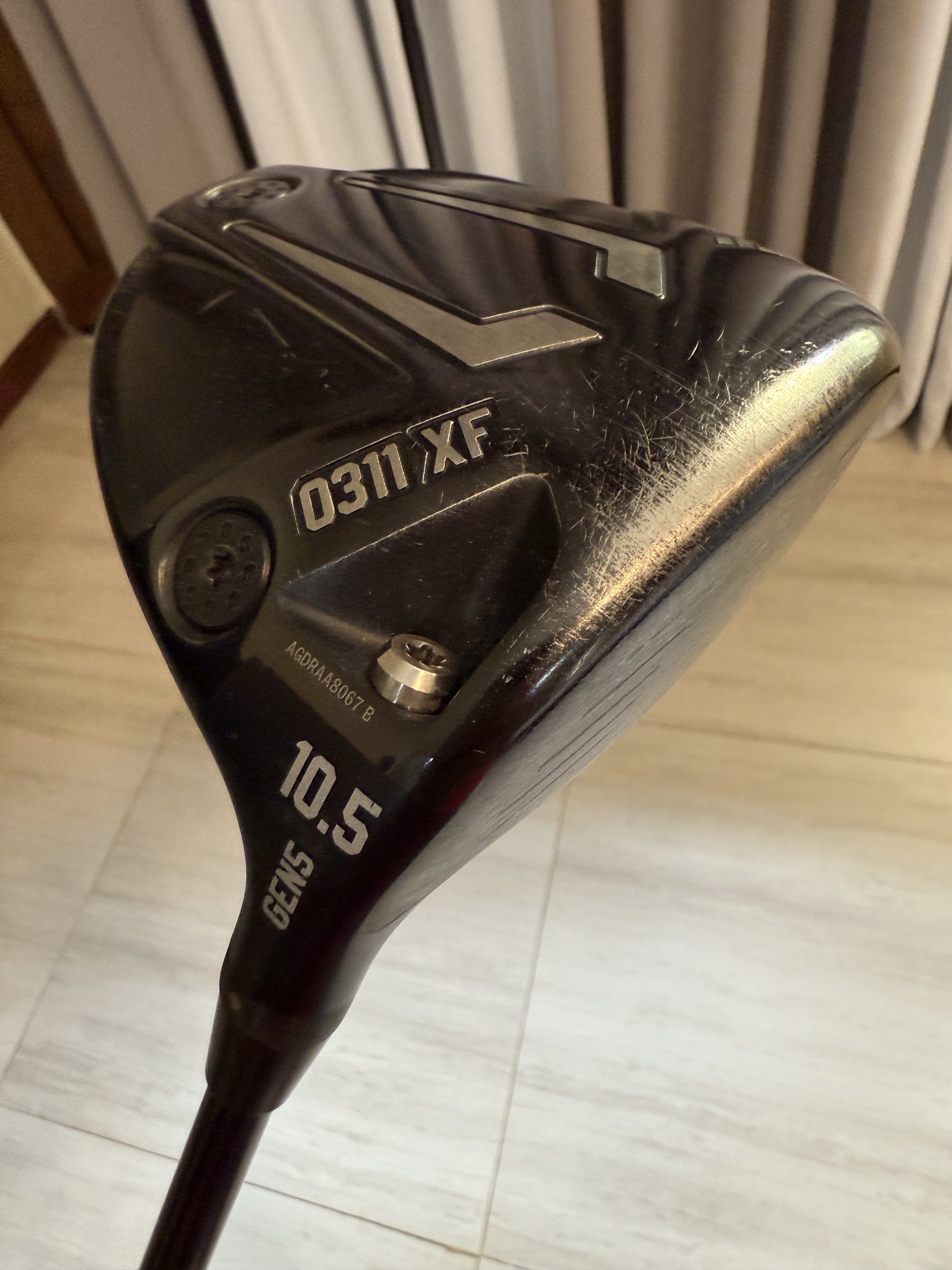 PXG 0311 XF GEN5 10.5 Driver (Category: Golf) located in Bacolod City. Submitted by sunbird_collection (Listing ID 1418425389, Image 1). Description: Shaft is good as new Tour AD. pulled from a Cobra Driver. Very forgiving driver. RFS: bought a new one. extra driver. .