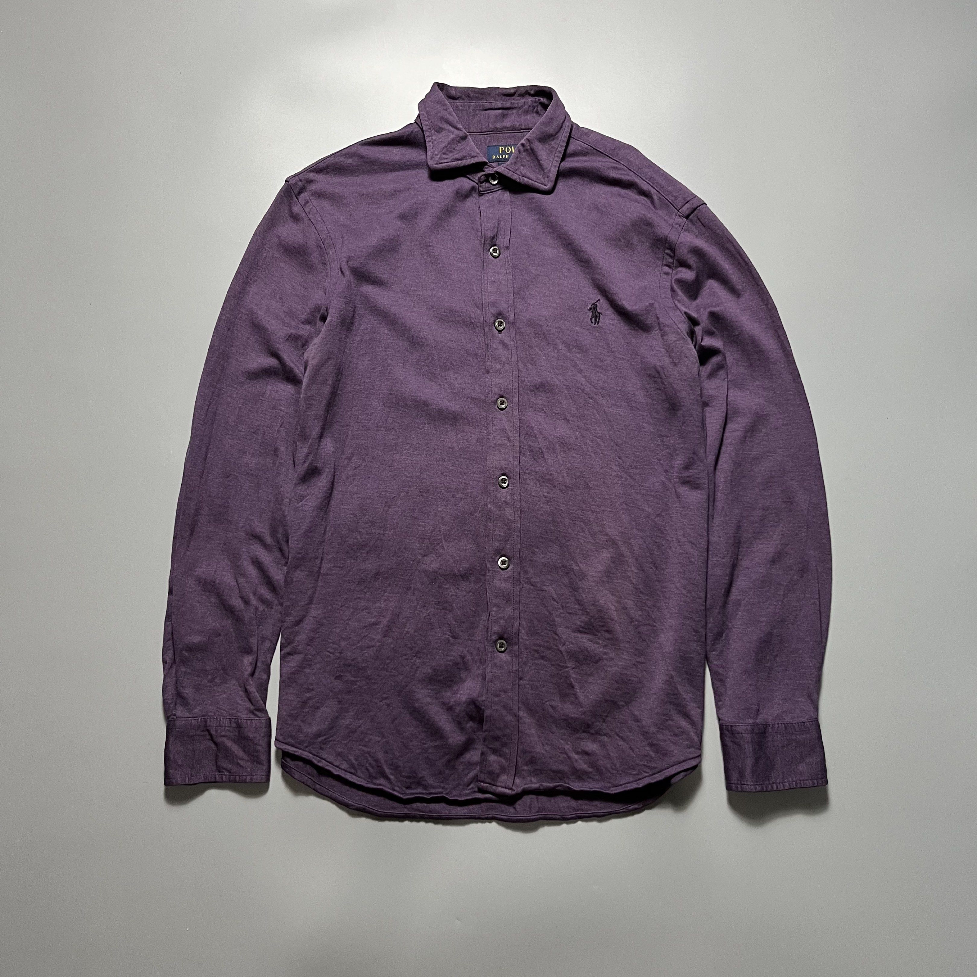 Ralph lauren Polo button down Long sleeve Purple (Category: Formal Shirts) located in Angeles City. Submitted by jthrifted.clothes (Listing ID 1418549500, Image 1). Description: Ralph lauren Polo button down Long sleeve Purple Large 21x29 Excellent condition Color rate 9.8/10 No flaw.