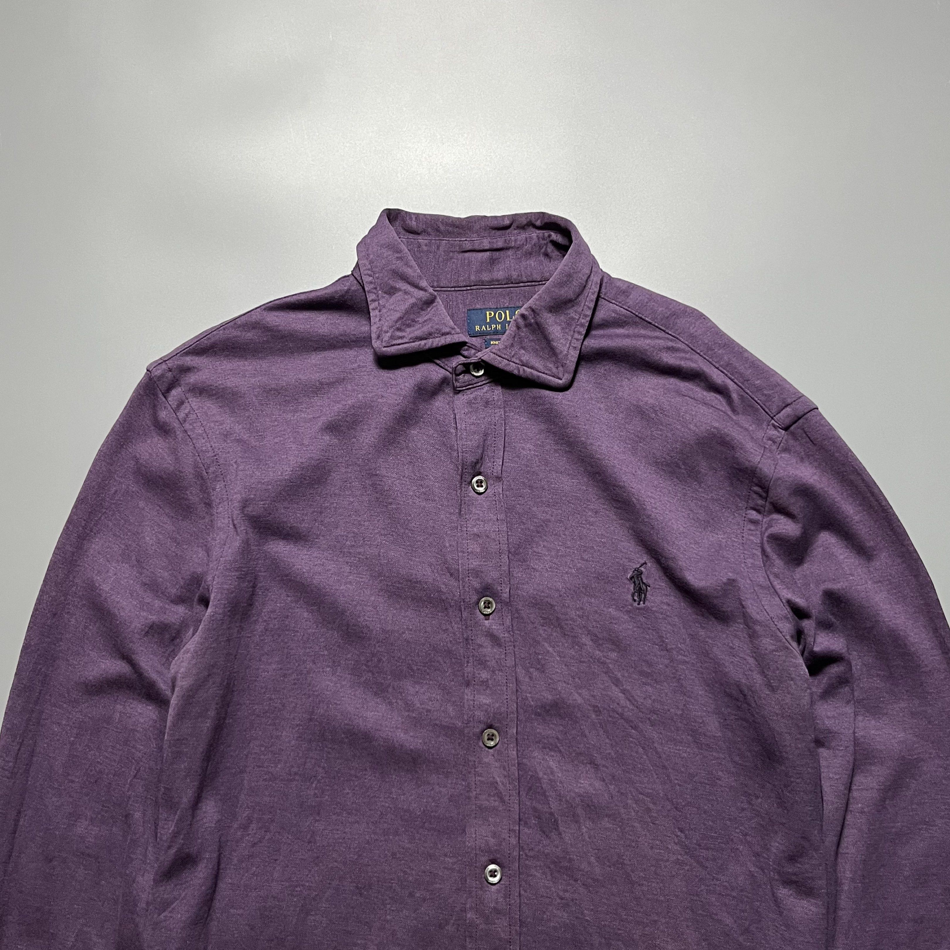 Ralph lauren Polo button down Long sleeve Purple (Category: Formal Shirts) located in Angeles City. Submitted by jthrifted.clothes (Listing ID 1418549500, Image 2). Description: Ralph lauren Polo button down Long sleeve Purple Large 21x29 Excellent condition Color rate 9.8/10 No flaw.
