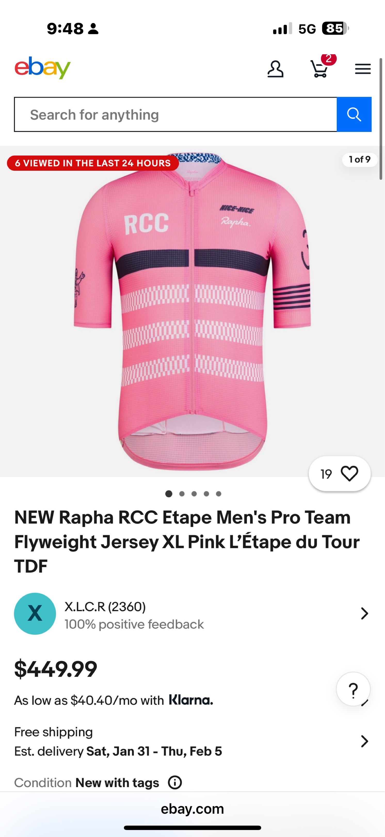 Rapha RCC Etape Men's Pro Team Flyweight Jersey (Category: Activewear) located in Bacolod City. Submitted by sunbird_collection (Listing ID 1418415634, Image 3). Description: This is a limited edition, sought after jersey from Rapha. limited run. This L ‘Etape du Tour was released prior to the 2024 TDF, which allows amateur cycling to ride a stage in the Tour de France. RCC members had the privilege in wearing these. Fit is true to size: pro team