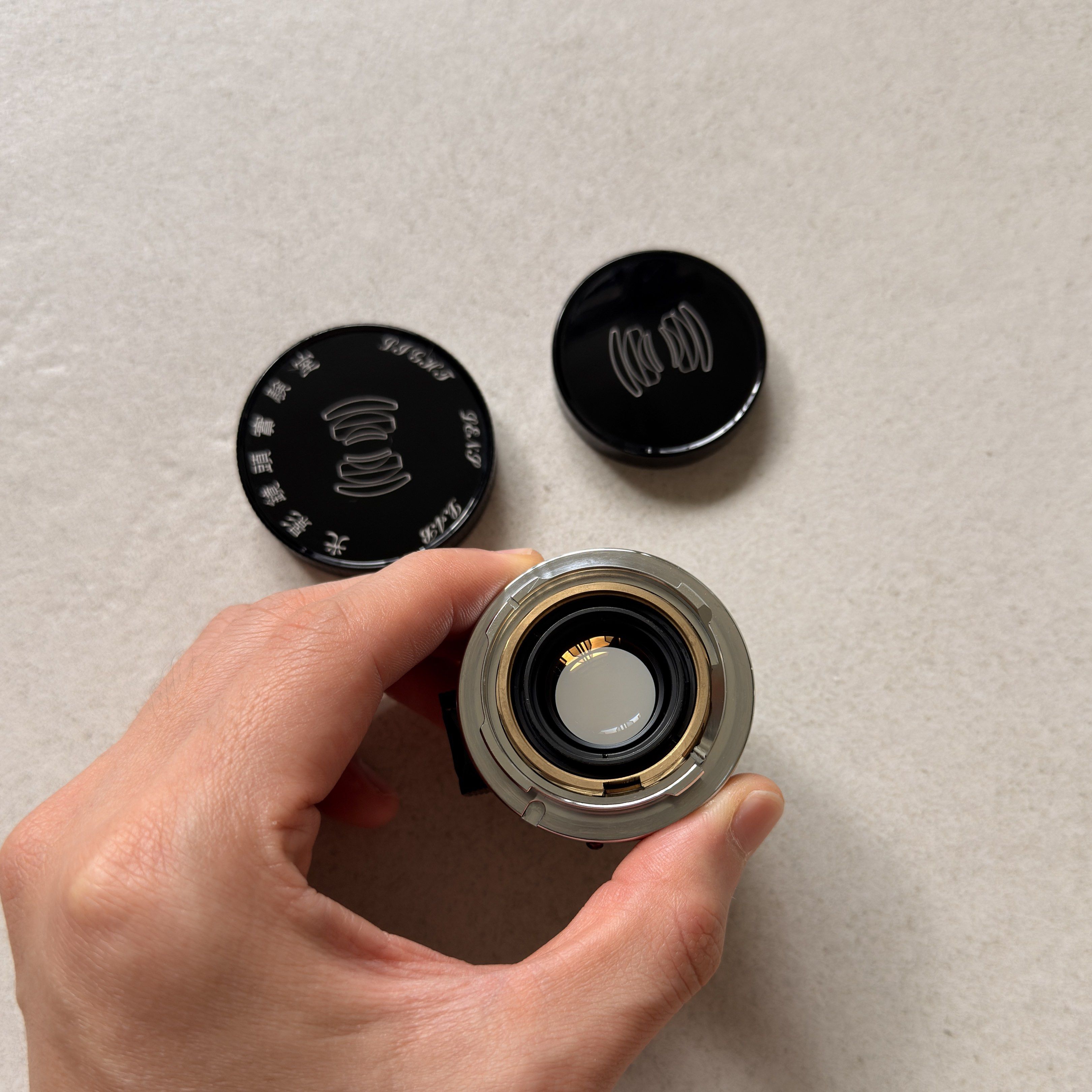 [Rare] Light Lens Lab 35mm f2 8e (Glossy Black Paint) Leica M Mount ...