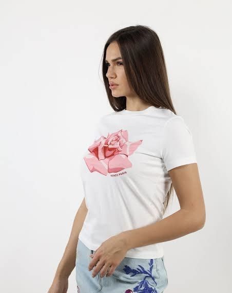 Rose Classic T-Shirt (Category: Shirts) located in Manila. Submitted by dkarchives (Listing ID 1418525655, Image 2). Description: Kenzo Paris Rose Classic T-Shirt - brand new complete with tag! (just not pictured, can send to you) - guaranteed authentic! - retails for 12k+ (steal already!) - rfs: doesn’t fit me anymore - price negotiable! helping tags: kenzo zara h&m hm miu the label wear anika carino ava the brand beyond collective phia the labe