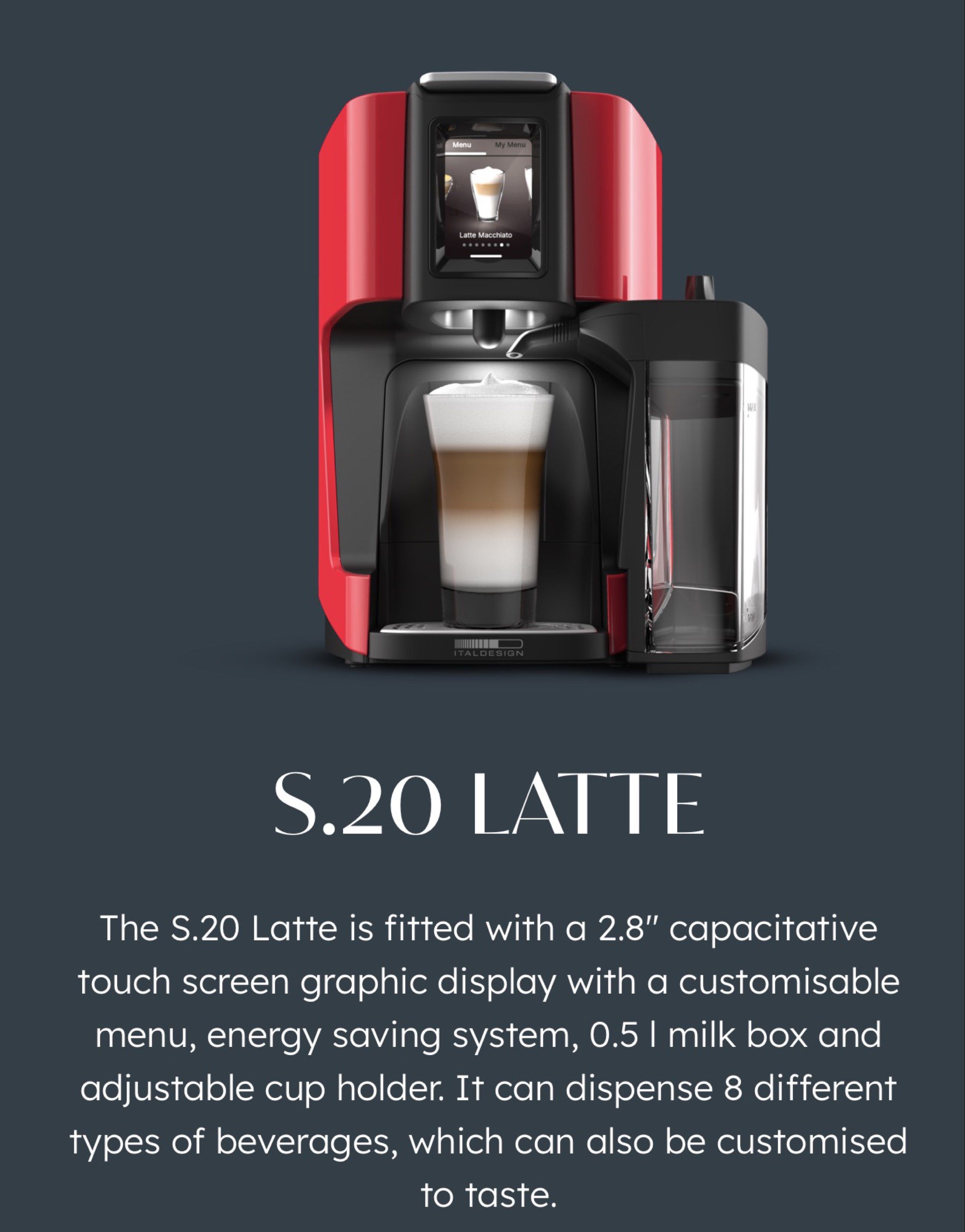 S.20 Sistema Espresso Machine (Category: Coffee & Tea Tableware) located in Agdangan. Submitted by lovecoronels. (Listing ID 1418431551, Image 1). Description: The S.20 is fitted with functions and devices designed to make it efficient yet simple to use, and to always ensure the dispensing of excellent quality coffee and hot beverages. Essse Caffè patented dispensing spout Designed to exalt the creaminess and aromatic harmony of coffee. Energy sa