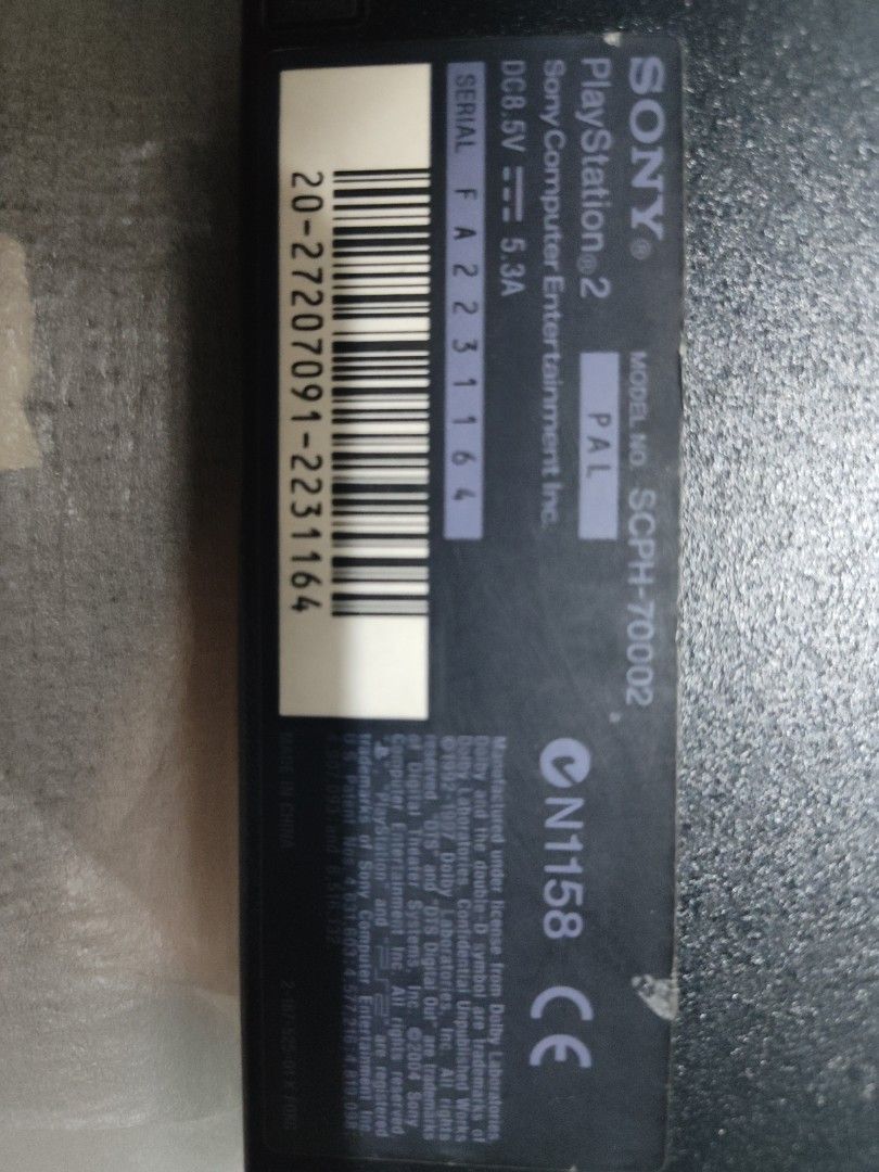 Sony PlayStation 2 Slim (Category: PlayStation) located in Manila. Submitted by karuselkoh (Listing ID 1409867203, Image 3). Description: playstation slim 1500 nlng with 8 gig memory card...connectors and controller IN WORKING CONDITION NEVER MODIFIED.