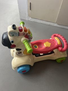 VTech 3-in-1 Zebra Scooter, Babies & Kids, Infant Playtime on Carousell