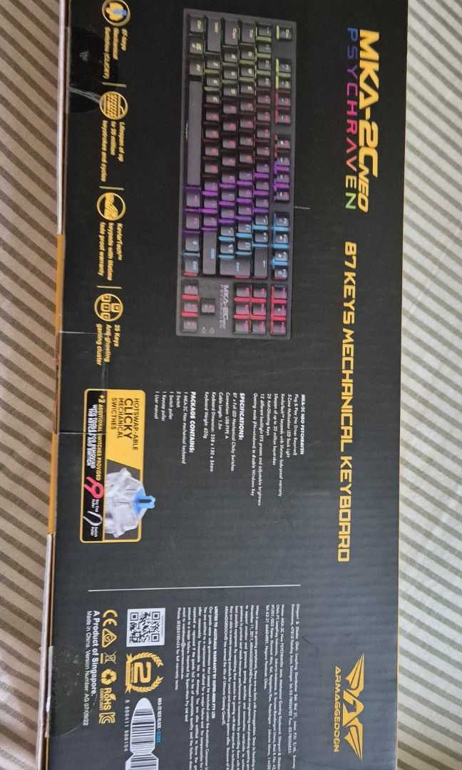 Wired Gaming Keyboard65561097934467111