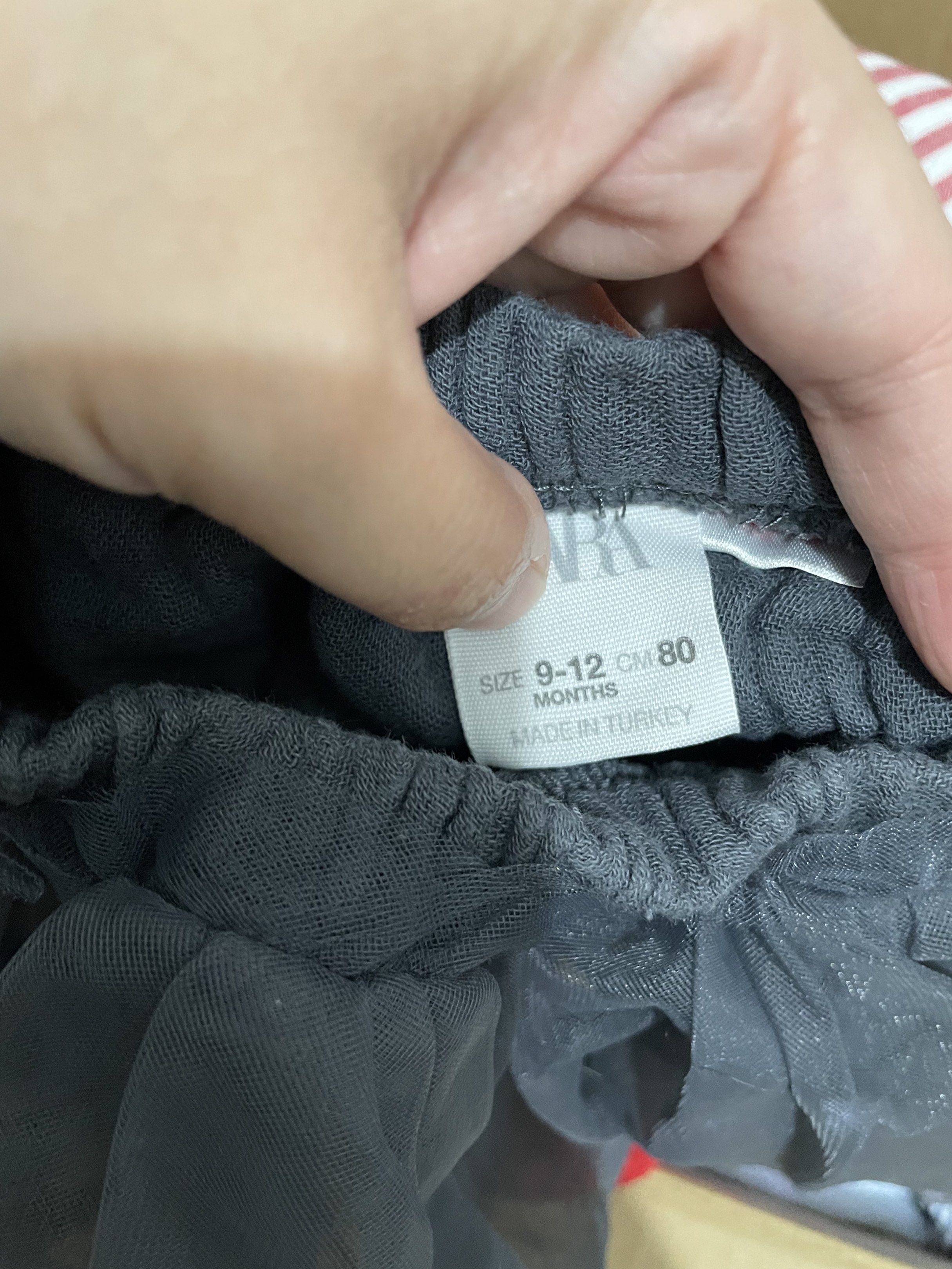 Zara Baby Tutu Skirt (Category: Babies & Kids Fashion) located in Manila. Submitted by eliab_closet (Listing ID 1418508324, Image 2). Description: - Zara baby tutu skirt - Color: Gray - Size: 9-12 months - Length: 80 cm - Made in Turkey - Features an elastic waistband - Ideal for special occasions and everyday wear.
