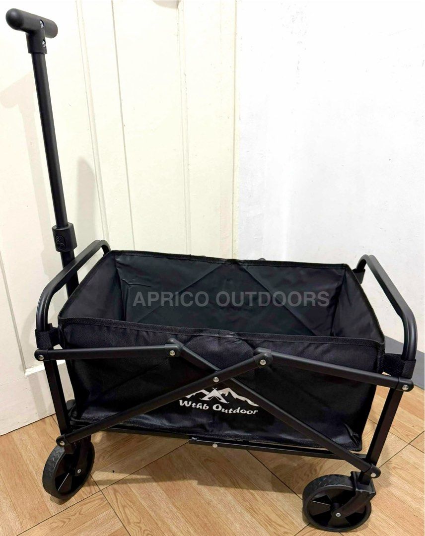 4inch Foldable Wagon Trolley Cart 60cm length (Category: Hiking & Camping) located in Makati City. Submitted by apricooutdoors (Listing ID 1413328807, Image 1). Description: .