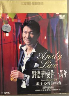 Andy lau bluray concert For Sale | Music & Media | Carousell Singapore