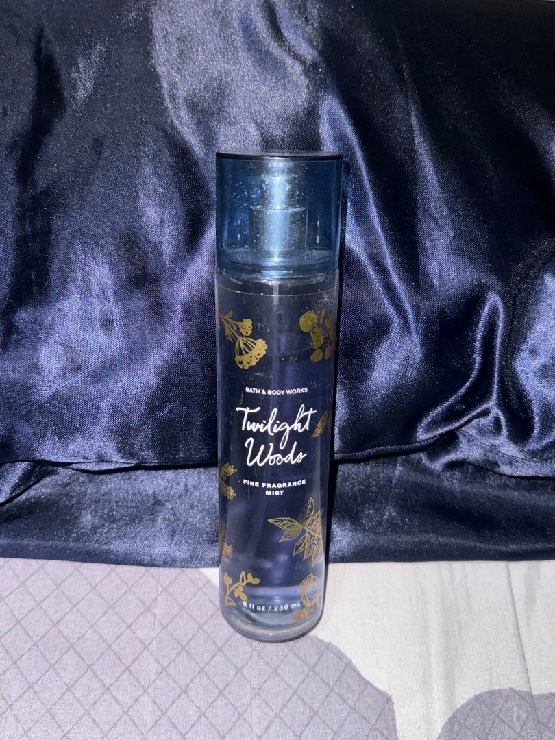 BBW - Twilight Woods Mist (Category: Fragrance & Deodorants) located in Manila. Submitted by _margarette (Listing ID 1413433752, Image 1). Description: BATH & BODY WORKS “Twilight Woods” • 85% full • authetic! • see photos for the scent notes.