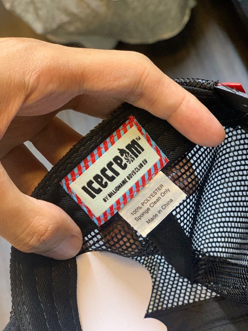 BILLIONAIRE BOYS CLUB TRACKER CAP (Category: Caps & Hats) located in Manila. Submitted by scarlett_hope (Listing ID 1413415488, Image 3). Description: 1 SIZE FITS ALL CONDITION: BNEW MOP: GCASH COURIER: J&T OR LALAMOVE.