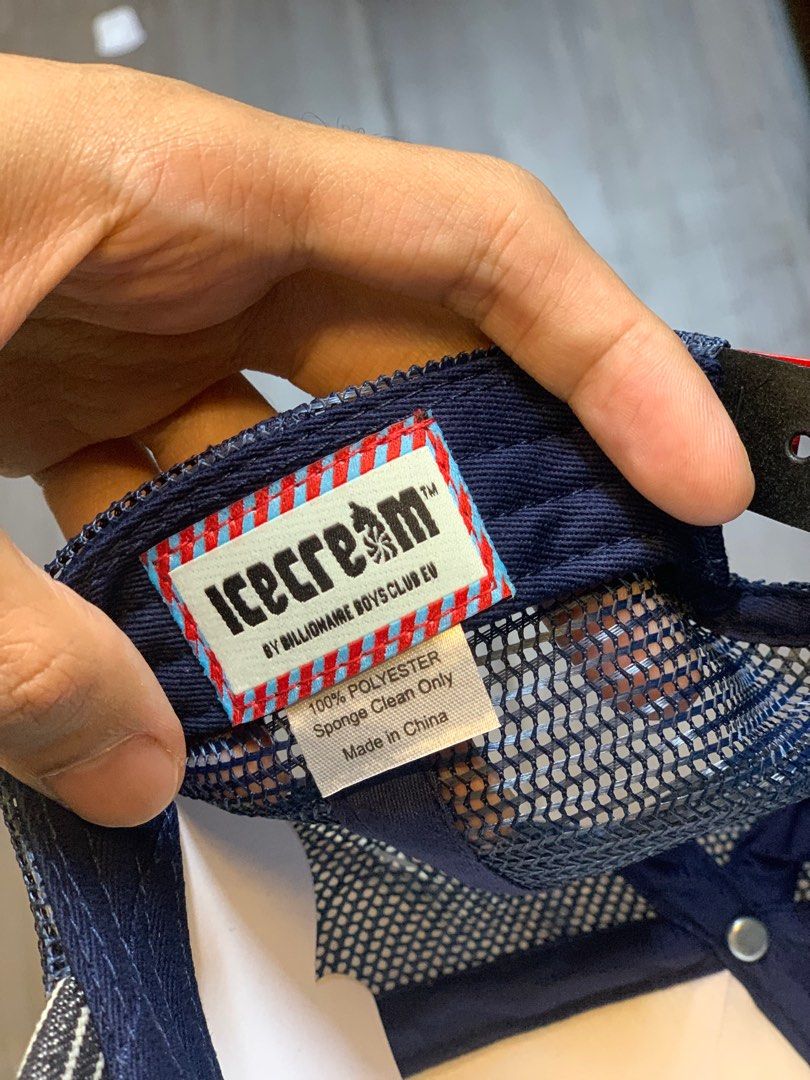 BILLIONAIRE BOYS CLUB TRACKER CAP (Category: Caps & Hats) located in Manila. Submitted by scarlett_hope (Listing ID 1413415645, Image 3). Description: 1 SIZE FITS ALL CONDITION: BNEW MOP: GCASH COURIER: J&T OR LALAMOVE.