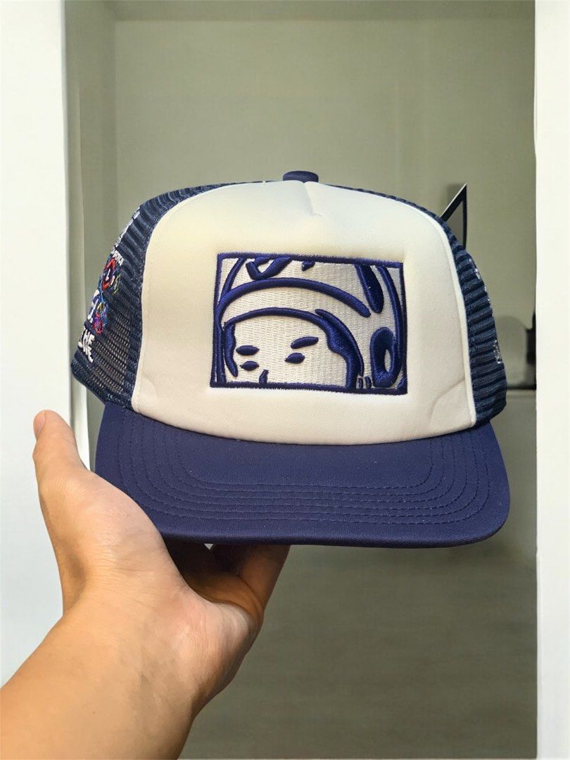 BILLIONAIRE BOYS CLUB TRACKER CAP (Category: Caps & Hats) located in Manila. Submitted by scarlett_hope (Listing ID 1413421523, Image 1). Description: 1 SIZE FITS ALL CONDITION: BNEW MOP: GCASH COURIER: J&T OR LALAMOVE.