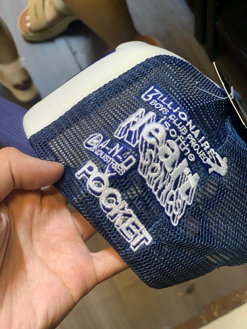 BILLIONAIRE BOYS CLUB TRACKER CAP (Category: Caps & Hats) located in Manila. Submitted by scarlett_hope (Listing ID 1413421523, Image 3). Description: 1 SIZE FITS ALL CONDITION: BNEW MOP: GCASH COURIER: J&T OR LALAMOVE.