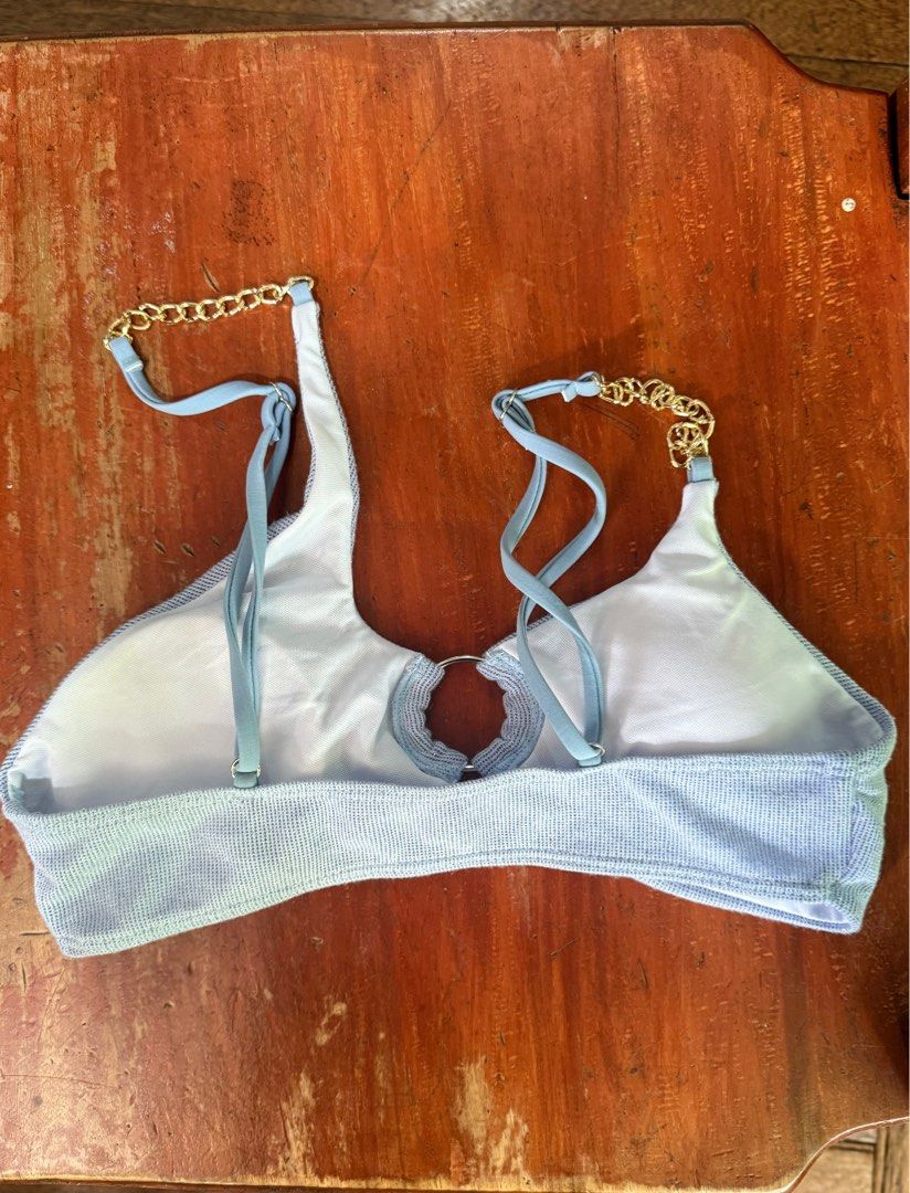Blue Two Piece Bikini Swimsuit (Category: Bikinis & Swimsuits) located in Manila. Submitted by keeponsparklin (Listing ID 1413280925, Image 3). Description: Blue Shimmering Swimsuit Condition: 10/10 💙 • Used only once • Small Price is Negotiable 💸 Mod: Lalamove, Grab, J&T Meet up: 711 Tayuman, Lrt Tayuman, Sm San Lazaro Mop: Gcash.