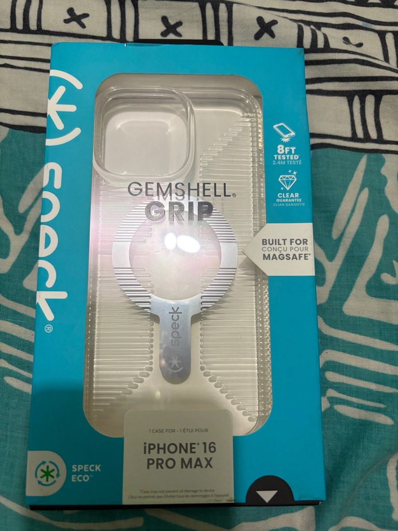 Brand New Speck Gemshell Grip Iphone 16 Pro Max (Category: Cases & Sleeves) located in Paranaque City. Submitted by cmscll (Listing ID 1413343160, Image 1). Description: From Amazon US Official Receipt as proof of purchase can be provided. Delivery thru Lalamove or LBC Cash On Delivery or Branch Pick Up Location: Paranaque | Mandaluyong.