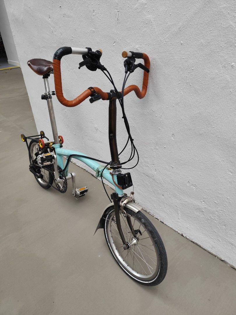 Brompton Folding Bike - Custom Build P bar, Sports Equipment, Bicycles ...