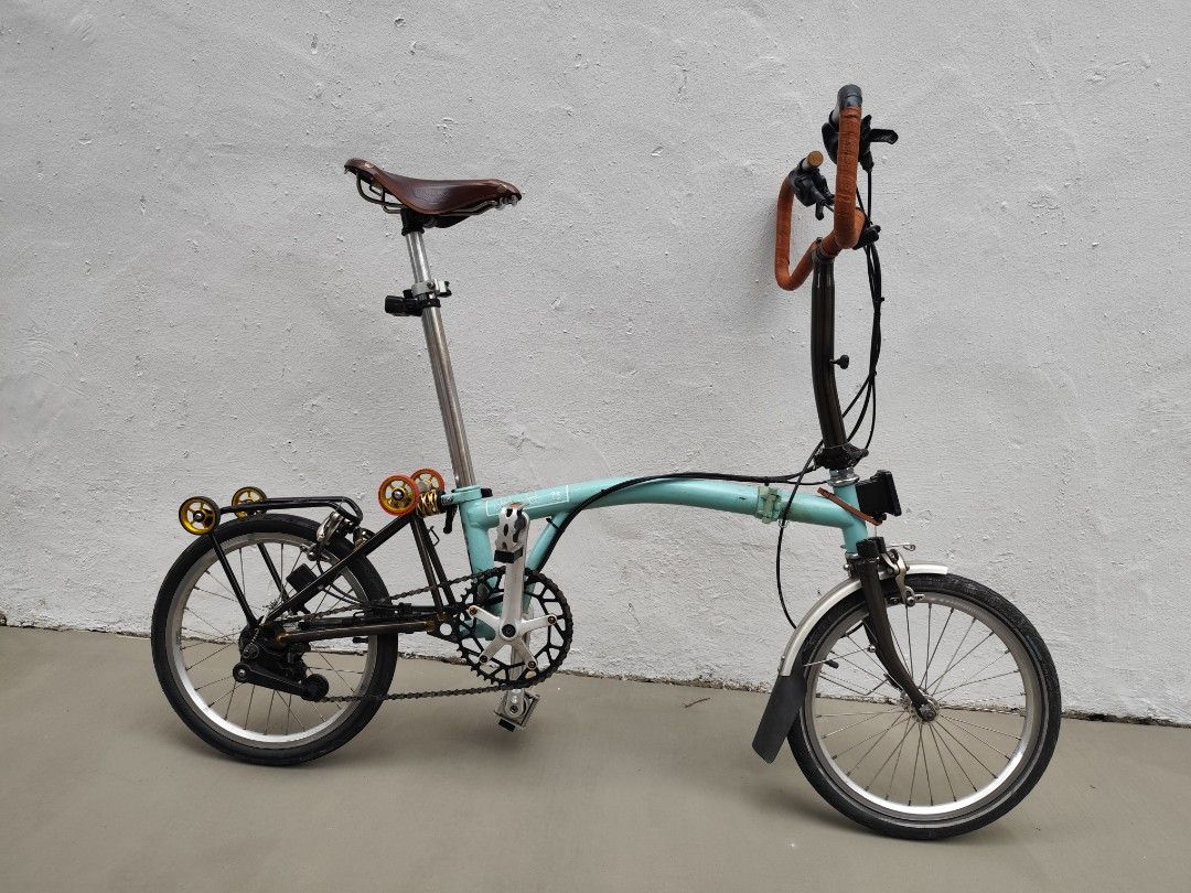 Brompton Folding Bike - Custom Build P bar, Sports Equipment, Bicycles ...
