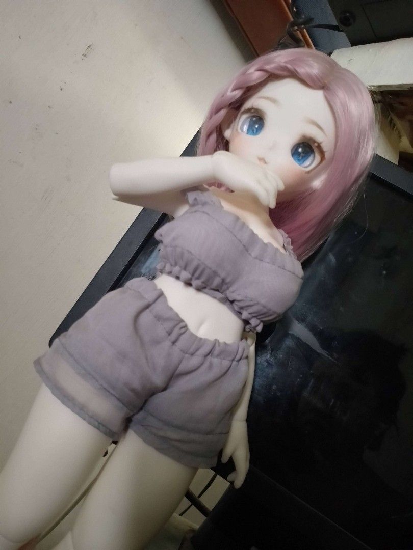 Cheese Lamb Doll / Sheep Doll (1/4 BJD) (Category: Figurines & Statues) located in Cebu City. Submitted by jewelsparkles13 (Listing ID 1413361671, Image 3). Description: - Cheese Lamb Doll / Sheep Doll - 1/4 Ball Jointed Doll - Includes doll body + big chest torso and flat chest torso - Includes free one set of eyes, wig & clothes - Box included -Can remove makeup from watercolor pencil -Negotiable.